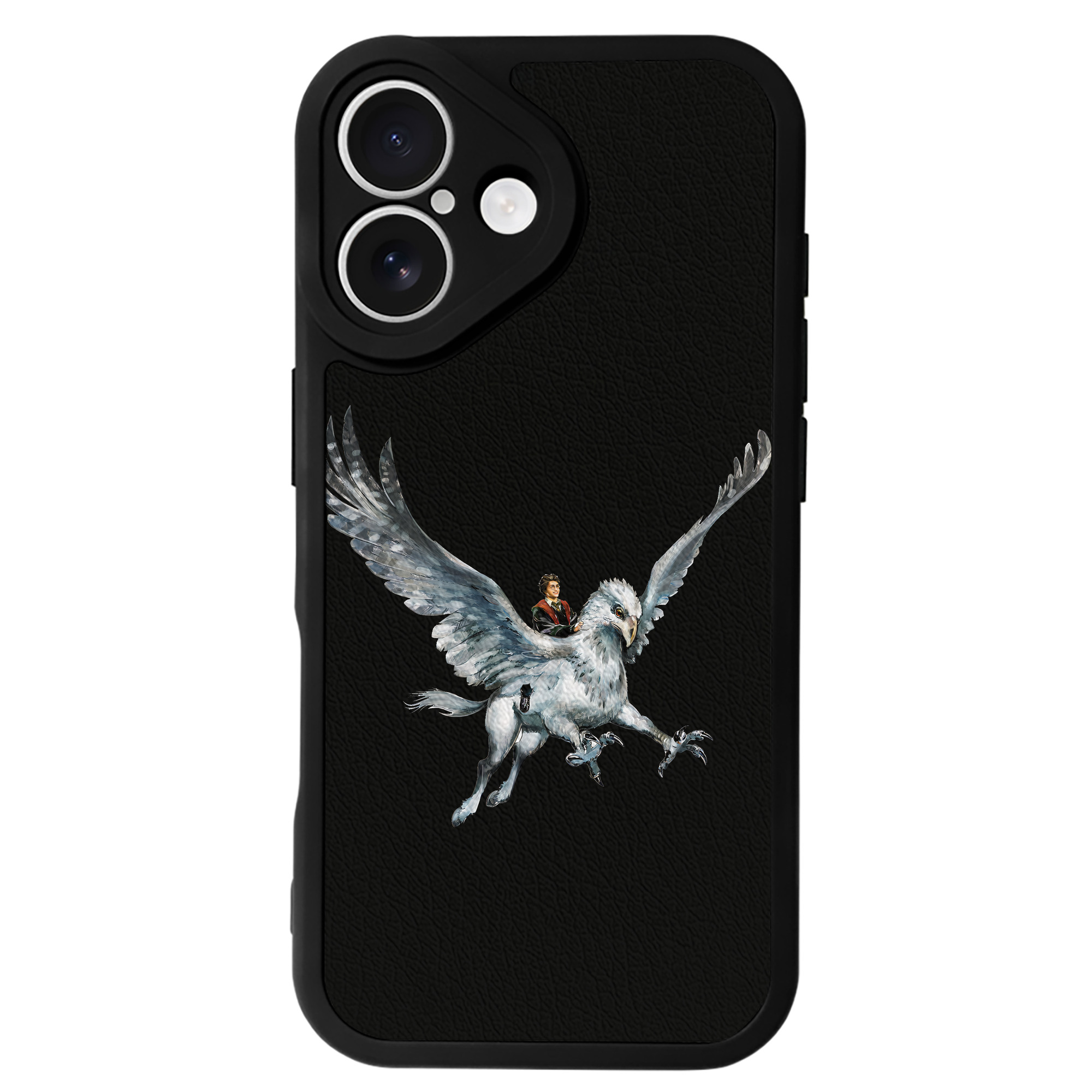 （画像用） Harry Potter ハリー・ポッターシリーズ 【iPhone 16シリーズ対応】シリコンスマホケース（レザー調） 材質：シリコン